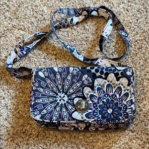Floral Patterned Crossbody Bag